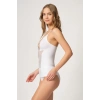 MARSİLYAN™ BEYAZ MI  5038 İp Askılı Fantazi Atlet Korse