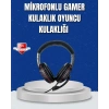 Bilgisayar Oyuncu Kulaklığı – Yumuşak Pedli Dayanıklı İpli Kablo