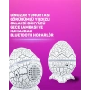 Bluetooth Hoparlör Özellikli 7 Renkli Gece Aydınlatması