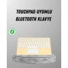 Bluetooth Klavye – Kablosuz Sessiz Tuşlu Android İos Windows Uyumlu Kompakt Taşınabilir Tasarım