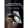 Bluetooth Manyetik Telefon Yapıştırma Kavrama Halka Dolgu Işığı İle Magsafe Selfie Klips