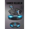 Bluetooth Oyuncu Kulaklığı Led Işıklı Kablosuz Anc Özelliği
