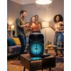 Bluetooth Taşınabilir Karaoke Hoparlör 6.5 İnç Mikrofonlu Rgb Işıklı Usb Tf Kart Destekli