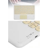 Bluetooth Touchpad Klavye 10.9 inch Kablosuz Wifi Q Klavye Slim