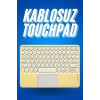 Bluetooth Touchpad Klavye Ultra İnce Taşınabilir Q Klavye Yeni Nesil