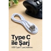 Boyun Masaj Aleti Type C Şarj Girişli