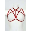 Boyundan Bağlamalı Fetiş Göğüs Harness - Brf166