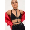 Boyundan Bağlı Zincir Detaylı Harness - Brf41