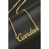 Candan isimli kolye (Kişiye Özel)