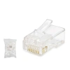 Cat5 Konnektör Rj45 100Lü Paket Şeffaf HDX5007