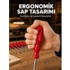 Çelik 7li Tornavida Seti Ergonomik Sap Profesyonel Kullanım