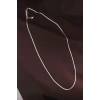 Çelik Gümüş Renk 60 cm İnce İtalyan Zincir Kolye - TJ-BKO6226