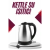 Çelik Su Isıtıcı Kettle Dayanıklı Paslanmaz Çelik Uzun Ömürlü