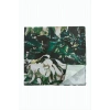 Çiçek Desenli Zr Şifon Fular 50*50 cm