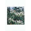 Çiçek Desenli Zr Şifon Fular 50*50 cm