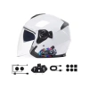 Çift Telefon Destekli Motosiklet Kask Bluetooth Kulaklık