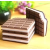 Çikolata Kokulu Harika Kare Çikolata Not Defteri Chocolate Notebook
