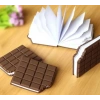 Çikolata Kokulu Harika Kare Çikolata Not Defteri Chocolate Notebook