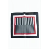 Çizgili Desenli Zr Şifon Fular 50*50 cm