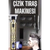 Çizik Tıraş Makinesi Şarjlı Paslanmaz Çelik Bıçaklı Uzun Ömürlü