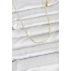 CM 14K Gold Renk 60 cm Zincirli Kadın Kolye - TJ-BKO10944