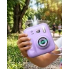 Çocuk Dijital Fotoğraf Makinesi Anında Baskı Ve 4 Rulo Kağıt 5 Kalem Hediye