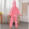 Çocuk Tavşan Kostümü Pembe Renk 2-3 Yaş