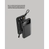 Çoklu Güvenlik Korumalı 20.000 Mah Powerbank Fener Özellikli
