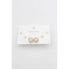 Çoklu Set Küpe - Altın