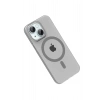 Apple iPhone 14 PC Blank Magsafe Kapak - Natural Grey
