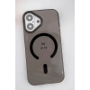 Apple iPhone 17 PC Blank Magsafe Kapak - Siyah