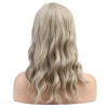 Dalgalı Kısa Perçemli Fiber Sentetik Peruk - Balköpüğü / Platin Röfleli