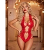 Dantelli Derin Dekolteli Seksi Body