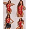Dantelli Derin Dekolteli Seksi Body