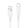 DC65 USB to Type-C 1M 3.0A Hızlı Şarj Kablo - Beyaz