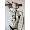 Deri Boyun Ve Bel Harness Zincir Detaylı - Brf5