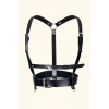 Deri Göğüs Harness Ve Choker-tasma Takım - Brf959