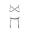 Deri Jartiyer Takım Harness - Brf228