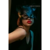 Deri Kedi Maskesi - Deri Maske - Seksi Maske - Brf558