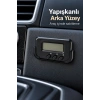 Dijital Ekranlı Araba Saati Alarm ve Süre Takibi