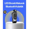Dijital Ekranlı Bluetooth Kulaklık – Titreşimli Bildirim, 25 Saat Kullanım