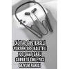 Dijital Göstergeli Kulak İçi Kablosuz Bluetooth Kulaklık Boyun Bantlı