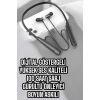 Dijital Göstergeli Kulak İçi Kablosuz Bluetooth Kulaklık Boyun Bantlı