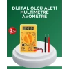 Dijital Multimetre Ölçü Aleti Ac Dc Ölçüm Ve Lcd Ekranlı