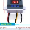 Dijital Termostat Xh-w3002 Led Ekranlı Sıcaklık Kontrol Cihazı 220v
