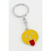 Dil Çıkaran Emoji Metal Anahtarlık