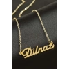 Dilnaz İsimli Kolye (Kişiye Özel)