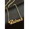 Dilnaz İsimli Kolye (Kişiye Özel)