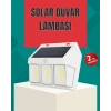 Dış Mekan Solar Duvar Lambası – 120° Hareket Algılama 3 Işık Modu