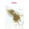 Dökme Cam Kum Boncuk (11/0) 2 mm - 60 Gram -  Altın - BNC059